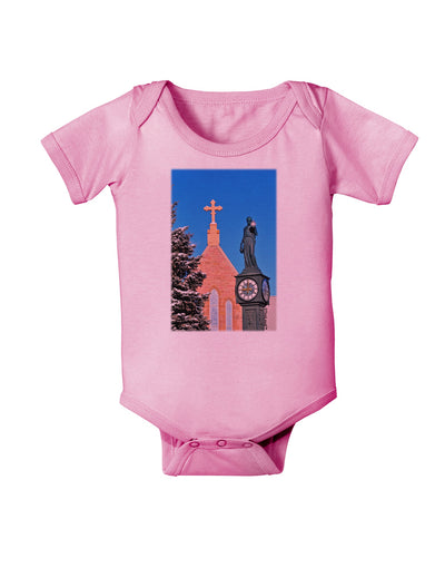 Manitou Springs Colorado Baby Romper Bodysuit by TooLoud-Baby Romper-TooLoud-Pink-06-Months-Davson Sales