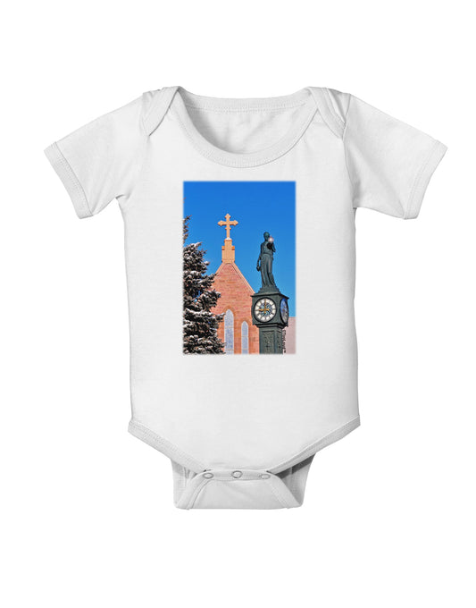 Manitou Springs Colorado Baby Romper Bodysuit by TooLoud-Baby Romper-TooLoud-White-06-Months-Davson Sales