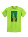 Manitou Springs Colorado Childrens T-Shirt by TooLoud-Childrens T-Shirt-TooLoud-Lime-Green-X-Small-Davson Sales