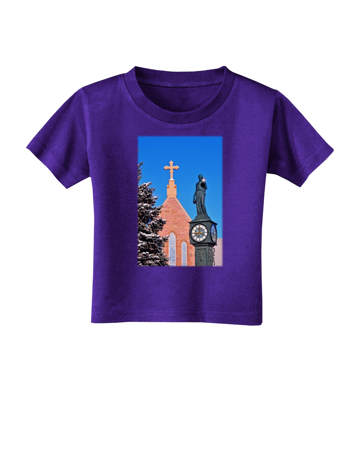 Manitou Springs Colorado Toddler T-Shirt Dark by TooLoud-Toddler T-Shirt-TooLoud-Purple-2T-Davson Sales