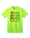 Mardi Gras Adult T-Shirt by TooLoud - A Captivating Collection of Exquisite Beaded Apparel-Mens T-shirts-TooLoud-Neon-Green-Small-Davson Sales