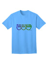 Mardi Gras Adult T-Shirt by TooLoud - A Must-Have for Bead Enthusiasts-Mens T-shirts-TooLoud-Aquatic-Blue-Small-Davson Sales