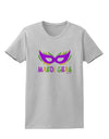 Mardi Gras - Purple Gold Green Mask Womens T-Shirt by TooLoud-Womens T-Shirt-TooLoud-AshGray-X-Small-Davson Sales