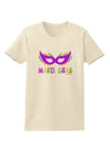 Mardi Gras - Purple Gold Green Mask Womens T-Shirt by TooLoud-Womens T-Shirt-TooLoud-Natural-X-Small-Davson Sales