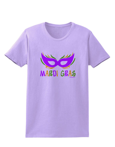 Mardi Gras - Purple Gold Green Mask Womens T-Shirt by TooLoud-Womens T-Shirt-TooLoud-Lavender-X-Small-Davson Sales