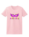 Mardi Gras - Purple Gold Green Mask Womens T-Shirt by TooLoud-Womens T-Shirt-TooLoud-PalePink-X-Small-Davson Sales