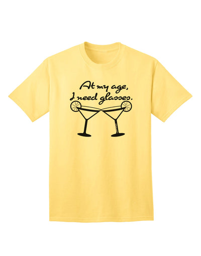 Margarita Adult T-Shirt by TooLoud - A Fashionable Choice for the Discerning Shopper-Mens T-shirts-TooLoud-Yellow-Small-Davson Sales