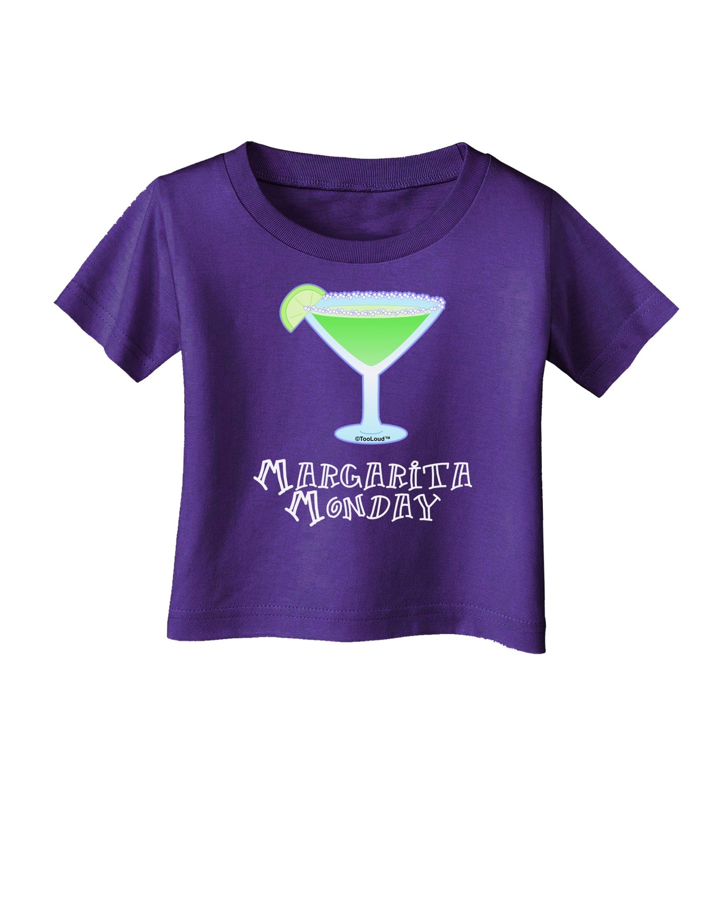 Margarita Monday Design - Pop Culture Infant T-Shirt Dark by TooLoud-Infant T-Shirt-TooLoud-Purple-06-Months-Davson Sales