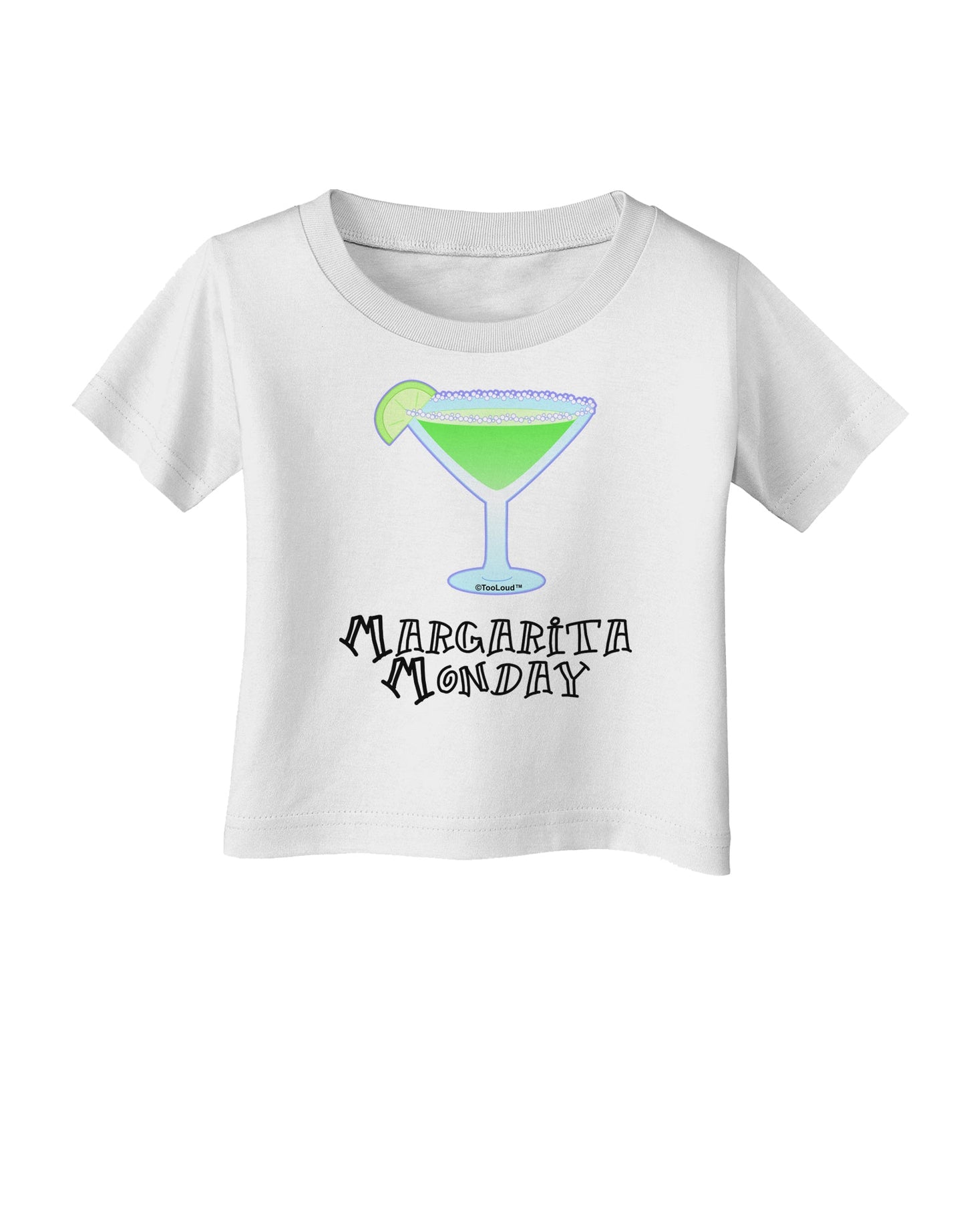 Margarita Monday Design - Pop Culture Infant T-Shirt by TooLoud-Infant T-Shirt-TooLoud-White-06-Months-Davson Sales