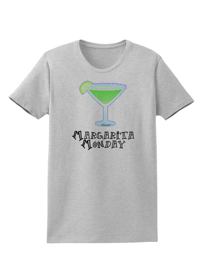 Margarita Monday Design - Pop Culture Womens T-Shirt by TooLoud-Womens T-Shirt-TooLoud-AshGray-X-Small-Davson Sales