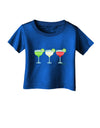 Margaritas - Mexican Flag Colors - Cinco de Mayo Infant T-Shirt Dark by TooLoud-Infant T-Shirt-TooLoud-Royal-Blue-06-Months-Davson Sales