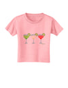 Margaritas - Mexican Flag Colors - Cinco de Mayo Toddler T-Shirt by TooLoud-Toddler T-Shirt-TooLoud-Candy-Pink-2T-Davson Sales