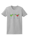 Margaritas - Mexican Flag Colors - Cinco de Mayo Womens T-Shirt by TooLoud-Womens T-Shirt-TooLoud-AshGray-X-Small-Davson Sales