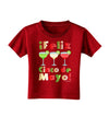 Margaritas - Mexican Flag Colors - Feliz Cinco de Mayo Toddler T-Shirt Dark by TooLoud-Toddler T-Shirt-TooLoud-Red-2T-Davson Sales