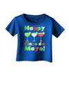 Margaritas - Mexican Flag Colors - Happy Cinco de Mayo Infant T-Shirt Dark by TooLoud-Infant T-Shirt-TooLoud-Royal-Blue-06-Months-Davson Sales