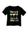 Margaritas - Mexican Flag Colors - Happy Cinco de Mayo Infant T-Shirt Dark by TooLoud-Infant T-Shirt-TooLoud-Black-06-Months-Davson Sales