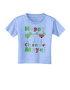 Margaritas - Mexican Flag Colors - Happy Cinco de Mayo Toddler T-Shirt by TooLoud-Toddler T-Shirt-TooLoud-Aquatic-Blue-2T-Davson Sales