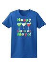 Margaritas - Mexican Flag Colors - Happy Cinco de Mayo Womens Dark T-Shirt by TooLoud-Womens T-Shirt-TooLoud-Royal-Blue-X-Small-Davson Sales