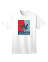 Marijuana Leaf Adult T-Shirt - Embrace the Cannabis Culture-Mens T-shirts-TooLoud-White-Small-Davson Sales