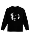 Marilyn Monroe Cutout Design Adult Long Sleeve Dark T-Shirt by TooLoud-TooLoud-Black-Small-Davson Sales