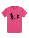 Marilyn Monroe Cutout Design Childrens T-Shirt by TooLoud-Childrens T-Shirt-TooLoud-Sangria-X-Small-Davson Sales