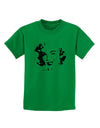 Marilyn Monroe Cutout Design Childrens T-Shirt by TooLoud-Childrens T-Shirt-TooLoud-Kelly-Green-X-Small-Davson Sales