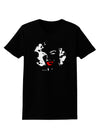 Marilyn Monroe Cutout Design Red Lips Womens Dark T-Shirt by TooLoud-Womens T-Shirt-TooLoud-Black-X-Small-Davson Sales