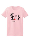 Marilyn Monroe Cutout Design Red Lips Womens T-Shirt by TooLoud-Womens T-Shirt-TooLoud-PalePink-X-Small-Davson Sales