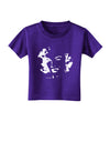 Marilyn Monroe Cutout Design Toddler T-Shirt Dark by TooLoud-Toddler T-Shirt-TooLoud-Purple-2T-Davson Sales