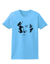 Marilyn Monroe Cutout Design Womens T-Shirt by TooLoud-Womens T-Shirt-TooLoud-Aquatic-Blue-X-Small-Davson Sales