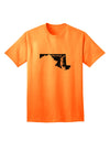 Maryland - United States Shape Adult T-Shirt: A Stylish Addition to Your Wardrobe by TooLoud-Mens T-shirts-TooLoud-Neon-Orange-Small-Davson Sales