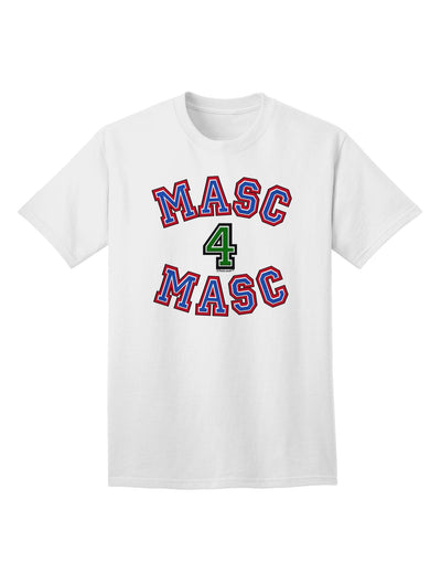 Masc 4 Masc College Stud Adult T-Shirt-Mens T-Shirt-TooLoud-White-Small-Davson Sales