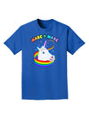 Masc 4 Masc Pranciful Unicorn Adult Dark T-Shirt-Mens T-Shirt-TooLoud-Royal-Blue-Small-Davson Sales