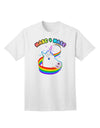 Masc 4 Masc Pranciful Unicorn Adult T-Shirt: Premium Quality, Stylish & Comfortable-Mens T-shirts-TooLoud-White-Small-Davson Sales