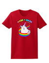 Masc 4 Masc Pranciful Unicorn Womens Dark T-Shirt-TooLoud-Red-X-Small-Davson Sales