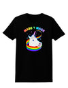 Masc 4 Masc Pranciful Unicorn Womens Dark T-Shirt-TooLoud-Black-X-Small-Davson Sales