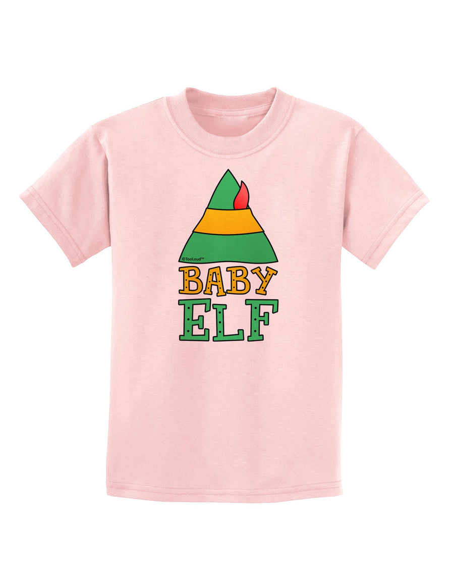 Matching Christmas Design - Elf Family - Baby Elf Childrens T-Shirt by TooLoud-Childrens T-Shirt-TooLoud-White-X-Small-Davson Sales