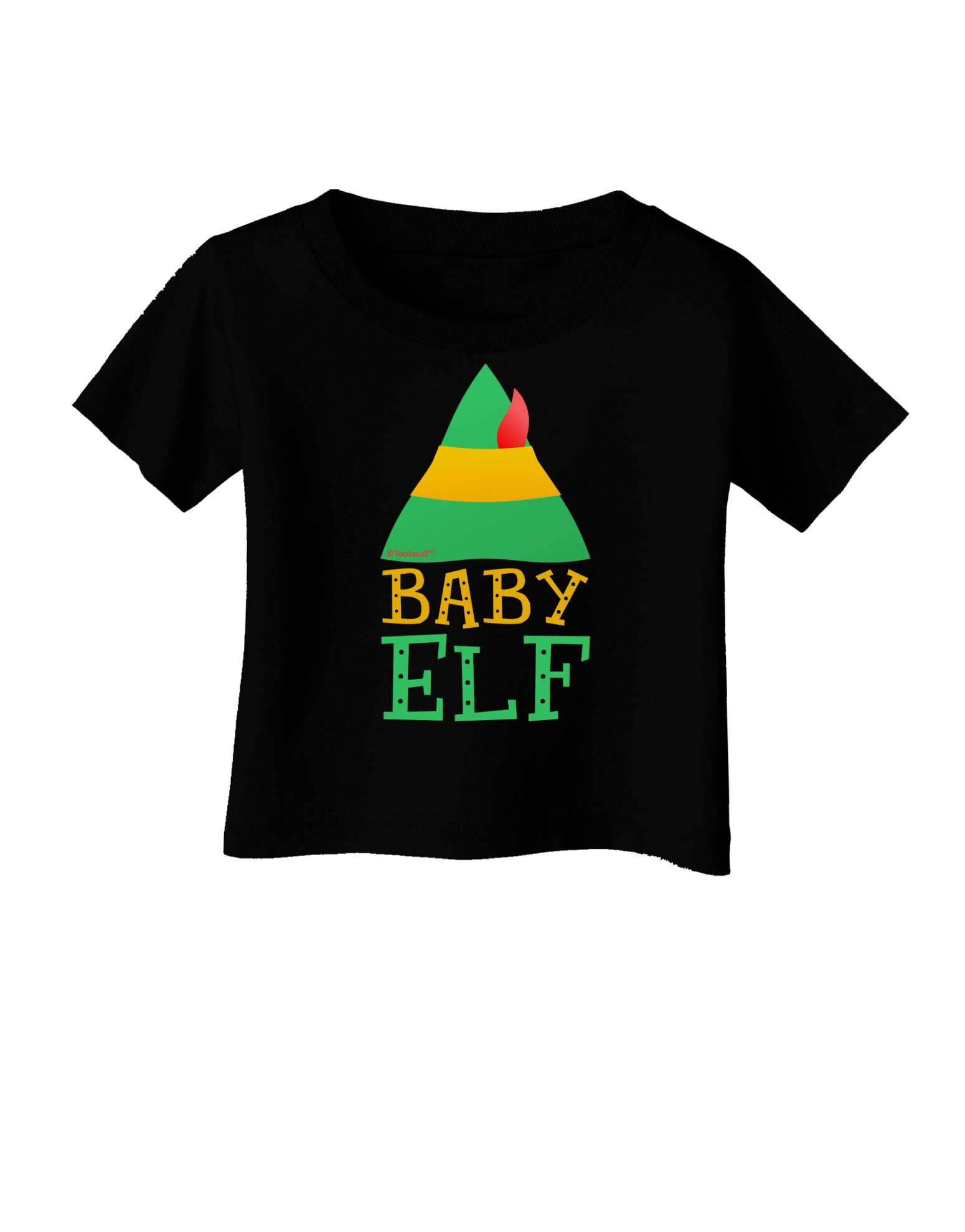 Matching Christmas Design - Elf Family - Baby Elf Infant T-Shirt Dark by TooLoud-Infant T-Shirt-TooLoud-Black-06-Months-Davson Sales