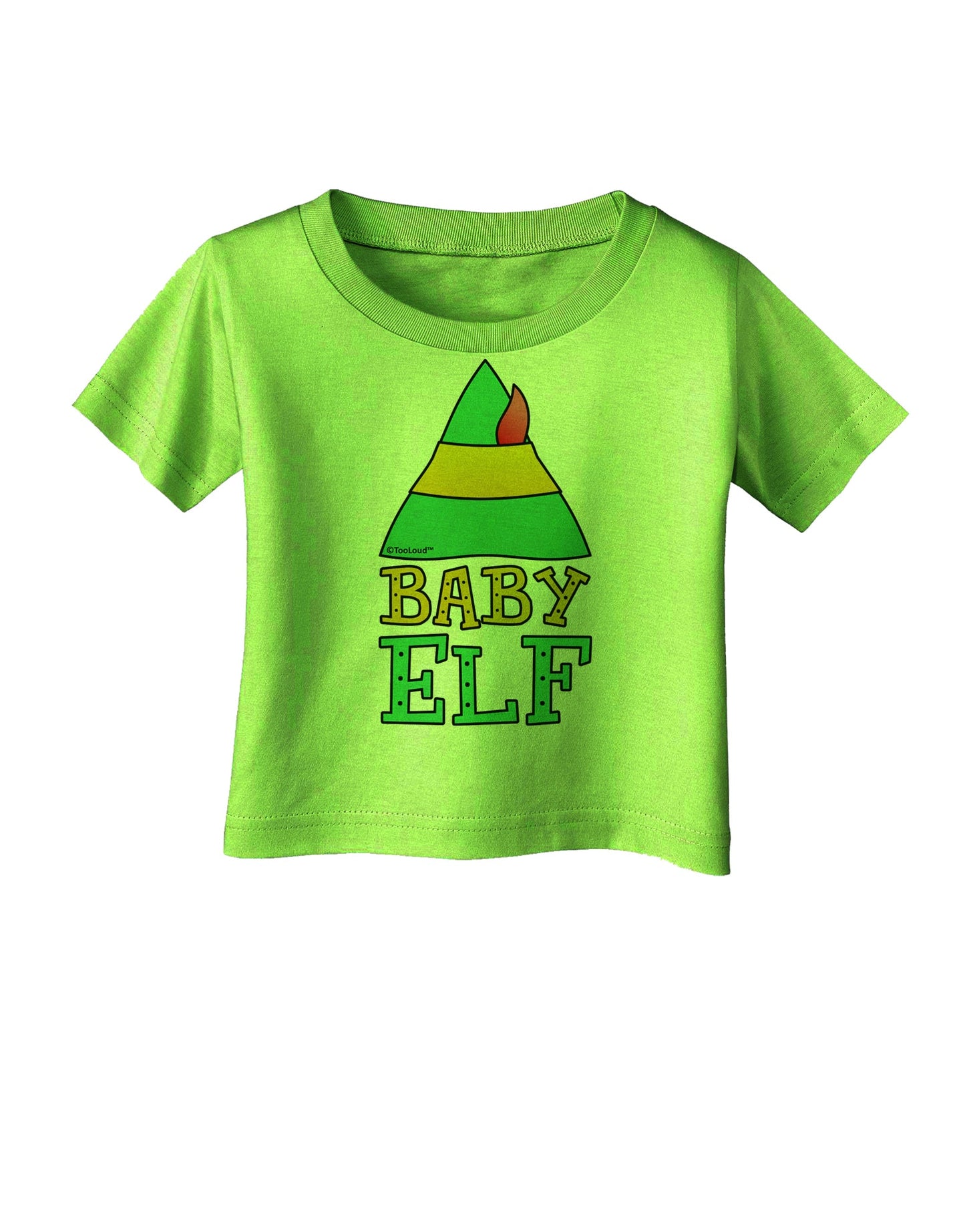Matching Christmas Design - Elf Family - Baby Elf Infant T-Shirt by TooLoud-Infant T-Shirt-TooLoud-Lime-Green-06-Months-Davson Sales