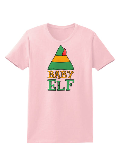 Matching Christmas Design - Elf Family - Baby Elf Womens T-Shirt by TooLoud-Womens T-Shirt-TooLoud-PalePink-X-Small-Davson Sales