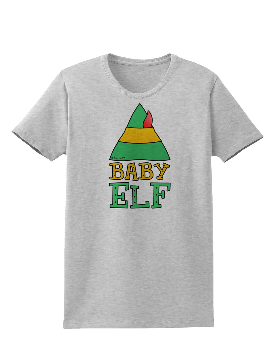 Matching Christmas Design - Elf Family - Baby Elf Womens T-Shirt by TooLoud-Womens T-Shirt-TooLoud-White-X-Small-Davson Sales