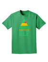 Matching Christmas Design - Elf Family - Brother Elf Adult Dark T-Shirt-Mens T-Shirt-TooLoud-Kelly-Green-Small-Davson Sales