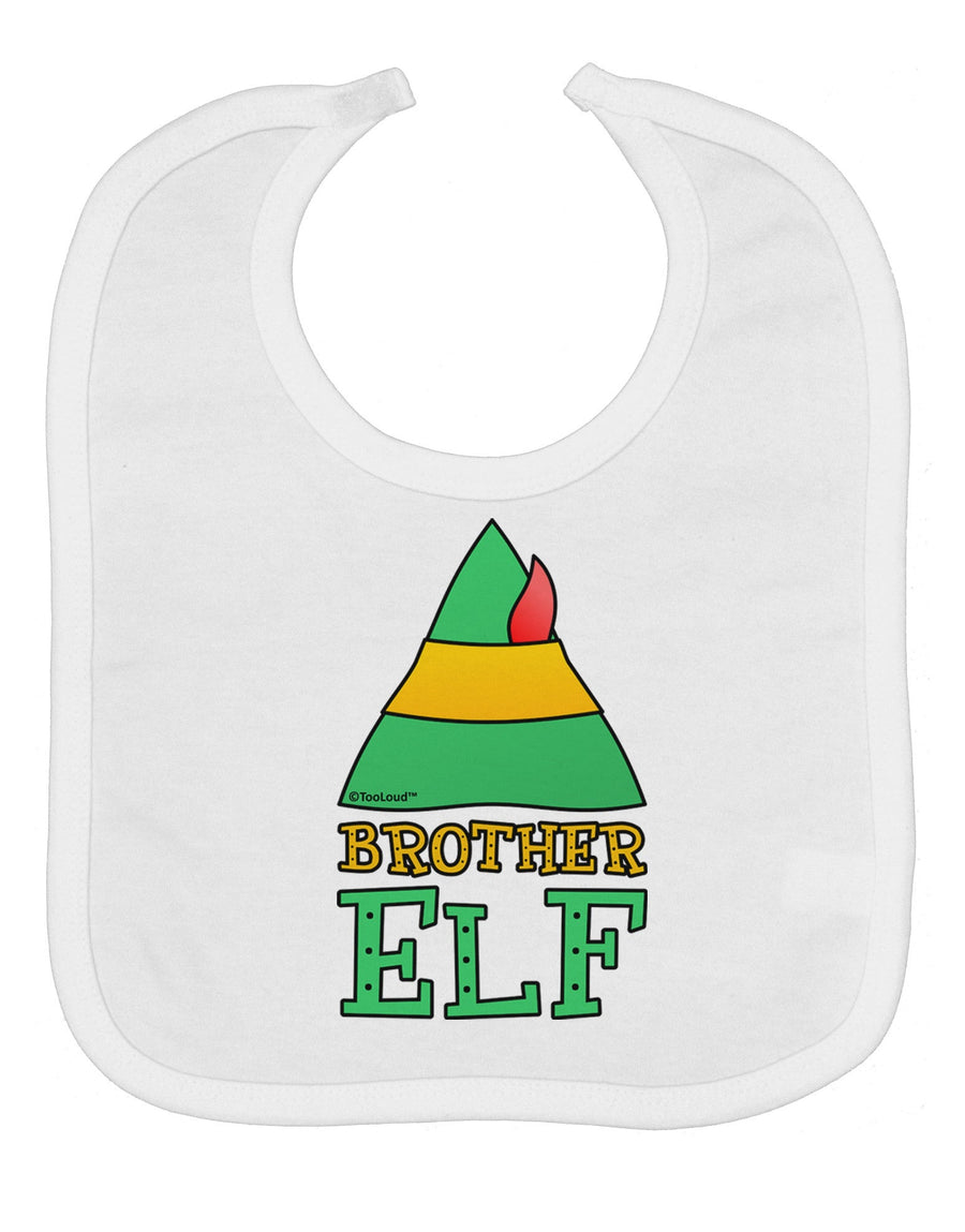 Matching Christmas Design - Elf Family - Brother Elf Baby Bib