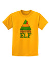 Matching Christmas Design - Elf Family - Brother Elf Childrens T-Shirt-Childrens T-Shirt-TooLoud-Gold-X-Small-Davson Sales