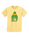 Matching Christmas Design - Elf Family - Brother Elf Childrens T-Shirt-Childrens T-Shirt-TooLoud-Daffodil-Yellow-X-Small-Davson Sales