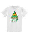 Matching Christmas Design - Elf Family - Brother Elf Childrens T-Shirt-Childrens T-Shirt-TooLoud-White-X-Small-Davson Sales