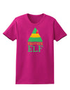 Matching Christmas Design - Elf Family - Brother Elf Womens Dark T-Shirt-Womens T-Shirt-TooLoud-Hot-Pink-Small-Davson Sales