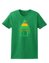 Matching Christmas Design - Elf Family - Brother Elf Womens Dark T-Shirt-Womens T-Shirt-TooLoud-Kelly-Green-X-Small-Davson Sales