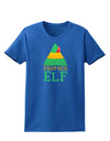 Matching Christmas Design - Elf Family - Brother Elf Womens Dark T-Shirt-Womens T-Shirt-TooLoud-Royal-Blue-X-Small-Davson Sales