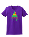 Matching Christmas Design - Elf Family - Brother Elf Womens Dark T-Shirt-Womens T-Shirt-TooLoud-Purple-X-Small-Davson Sales